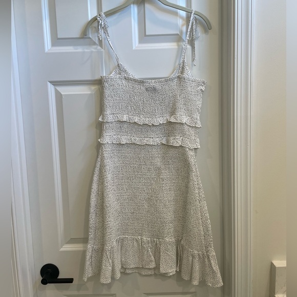 Black and White Polka Dot Express Mini Dress - Picture 3 of 3